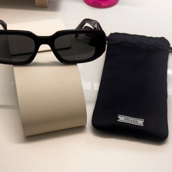 Prada Accessories - Prada Black Sunglasses